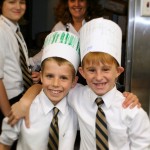 The 4th grade class at St. Gertrudes sold soup and were able to raise enough to send 2 kids to camp. 