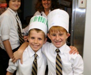 The 4th grade class at St. Gertrudes sold soup and were able to raise enough to send 2 kids to camp.