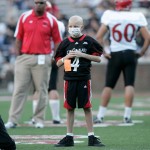 Mitch on the field in 2009.